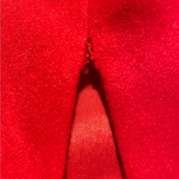 Vintage Pendleton 100% Virgin
Wool Red Skirt Sz 12 - Picture 6 of 7